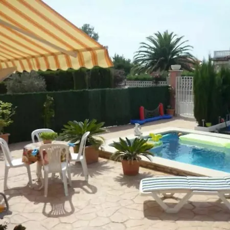 House With 4 In Miami Platja, With Private Pool, Enclosed Garden Miami Playa