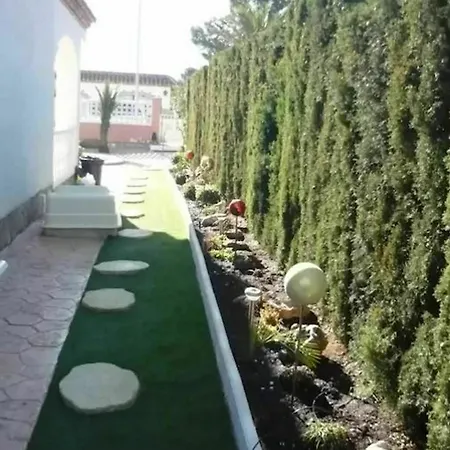 House With 4 In Miami Platja, With Private Pool, Enclosed Garden * Miami Playa
